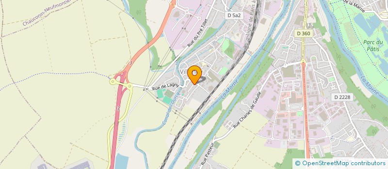 localisation de l'entreprise AGENCE DE CONSULTATION ET INTERMEDIATION CAMARA  VILLENOY