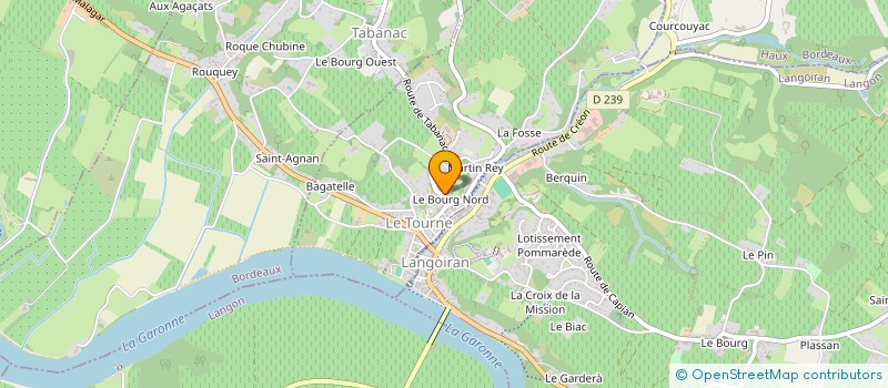 localisation de l'entreprise AGENCE DE COOPERATION ET DE DEVELOPPEMENT POUR L'OCEAN  INDIEN  LE TOURNE