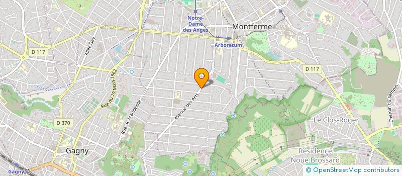 localisation de l'entreprise AGENCE DE COORDINATION DE DIVERS SERVICES  MONTFERMEIL