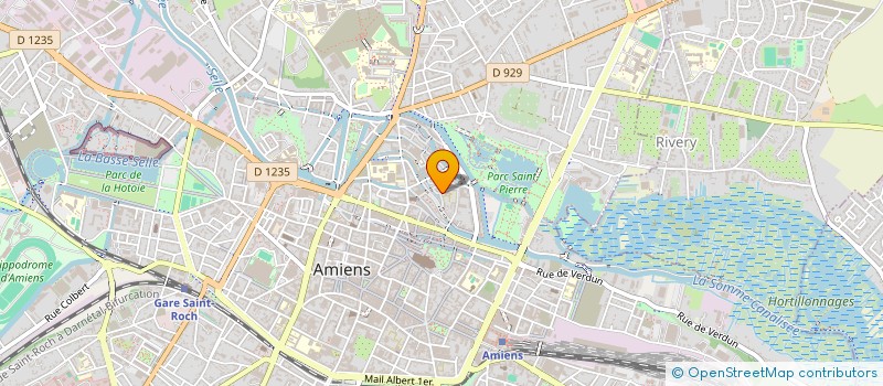 localisation de l'entreprise AGENCE DE DEVELOPPEMENT CULTUREL  AMIENS