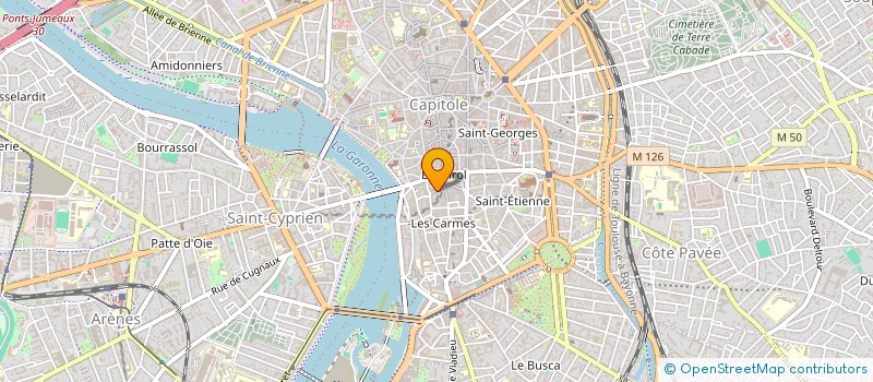 localisation de l'entreprise AGENCE DE DEVELOPPEMENT DE L'URBANISME ET DE LA CONSTRUCTION à TOULOUSE