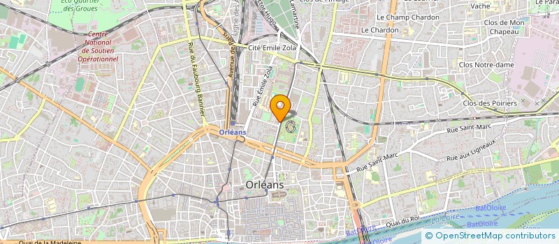 localisation de l'entreprise AGENCE DE DEVELOPPEMENT ET DE RESERVATION TOURISTIQUE DU LOIRET à ORLEANS