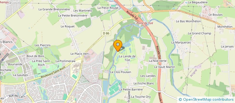 localisation de l'entreprise AGENCE DE DEVELOPPEMENT TOURISTIQUE D'ILLE ET VILAINE  CESSON-SEVIGNE
