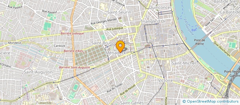 localisation de l'entreprise AGENCE DE DEVELOPPEMENT TOURISTIQUE DE LA GIRONDE à BORDEAUX