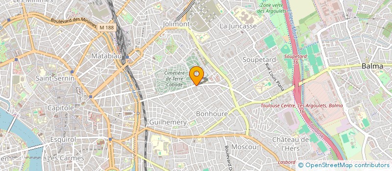 localisation de l'entreprise AGENCE DE GARDIENNAGE DU SUD-OUEST à TOULOUSE