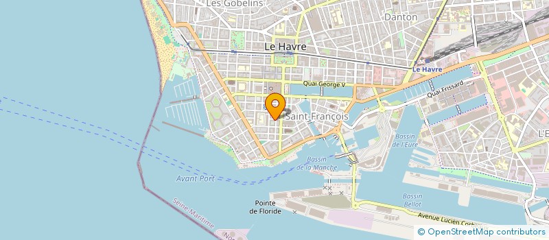 localisation de l'entreprise AGENCE DE GARDIENNAGE ET D'INTERVENTION PRIVEE  LE HAVRE