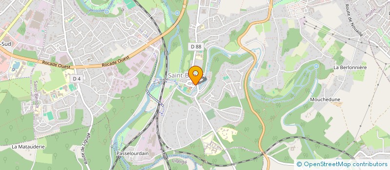 localisation de l'entreprise AGENCE DE GARDIENNAGE ET DE SECURITE  SAINT-BENOIT