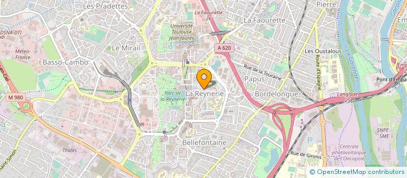 localisation de l'entreprise AGENCE DE GARDIENNAGE ET SECURITE à TOULOUSE