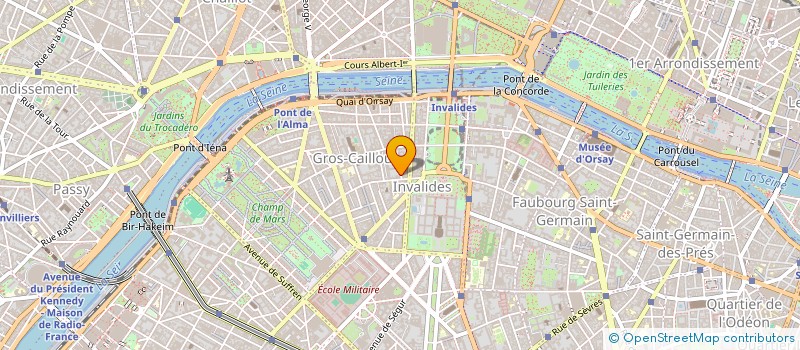 localisation de l'entreprise AGENCE DE GESTION DE COPROPRIETES à PARIS