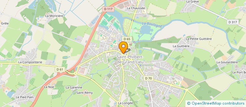 localisation de l'entreprise AGENCE DE GRANDLIEU à SAINT-PHILBERT-DE-GRAND-LIEU