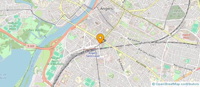 localisation de l'entreprise AGENCE DE L ANJOU à ANGERS