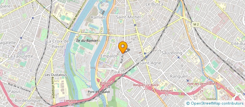 localisation de l'entreprise AGENCE DE L'EAU ADOUR GARONNE à TOULOUSE
