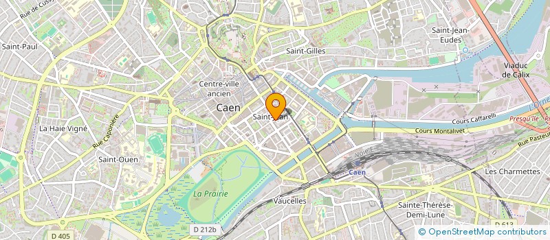 localisation de l'entreprise AGENCE DE L'INFORMATION SUR L'ENERGIE à CAEN