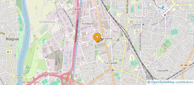 localisation de l'entreprise AGENCE DE L'OMBRE  TOULOUSE