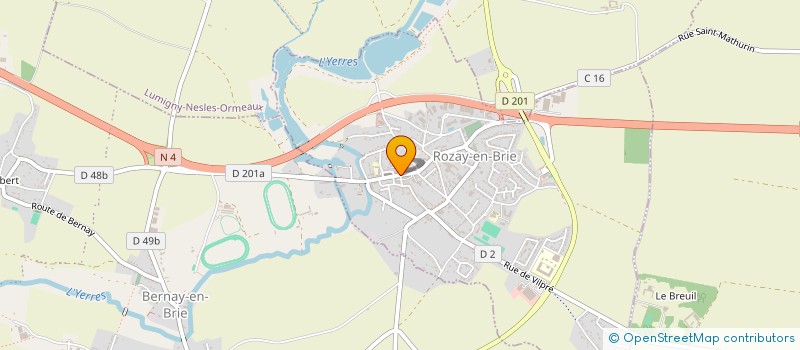localisation de l'entreprise AGENCE DE LA BRIE ET DU VAL DE MARNE à ROZAY-EN-BRIE