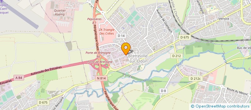 localisation de l'entreprise AGENCE DE LA CONFORMITE DE L'HABITAT  BRETTEVILLE-SUR-ODON