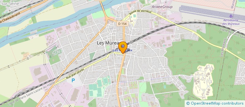 localisation de l'entreprise AGENCE DE LA POSTE à LES MUREAUX