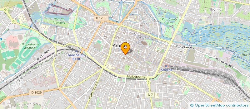 localisation de l'entreprise AGENCE DE LA POSTE à AMIENS