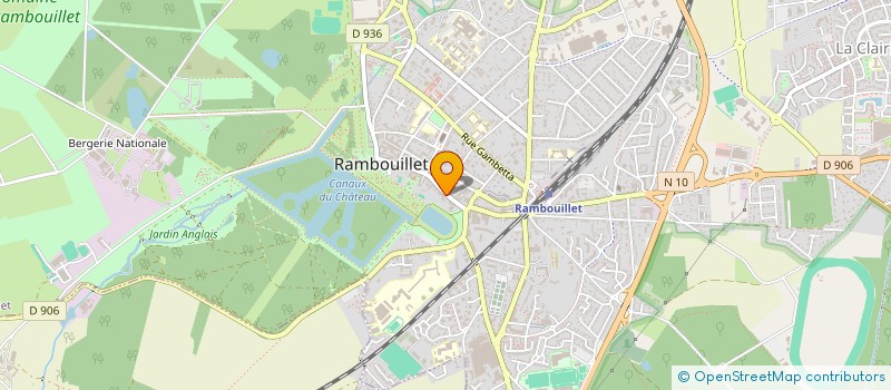 localisation de l'entreprise AGENCE DE LA REMARDE  RAMBOUILLET
