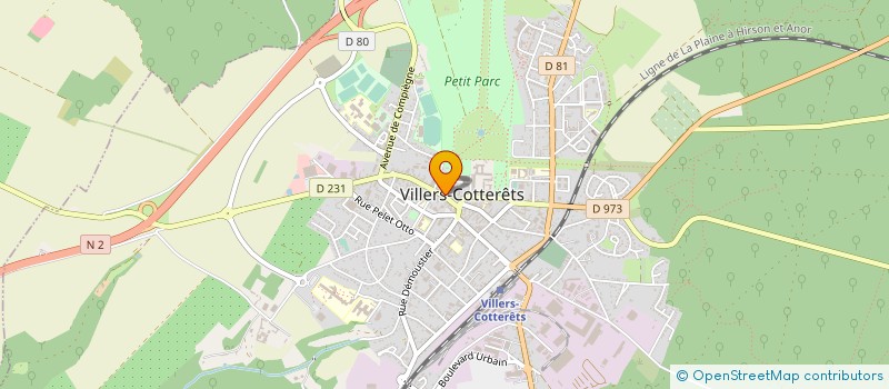 localisation de l'entreprise AGENCE DE LA SALAMANDRE à VILLERS-COTTERETS