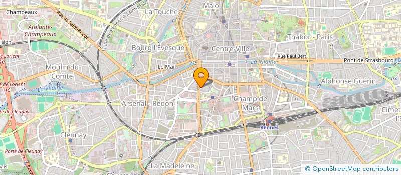 localisation de l'entreprise AGENCE DE LA TA FRANK GUENNO IMMOBILIER  RENNES