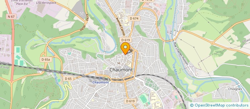 localisation de l'entreprise AGENCE DE LA VICTOIRE à CHAUMONT
