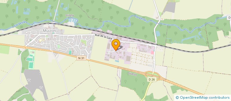 localisation de l'entreprise AGENCE DE MAINTENANCE ET PRESTATION INDUSTRIELLE  MUIZON