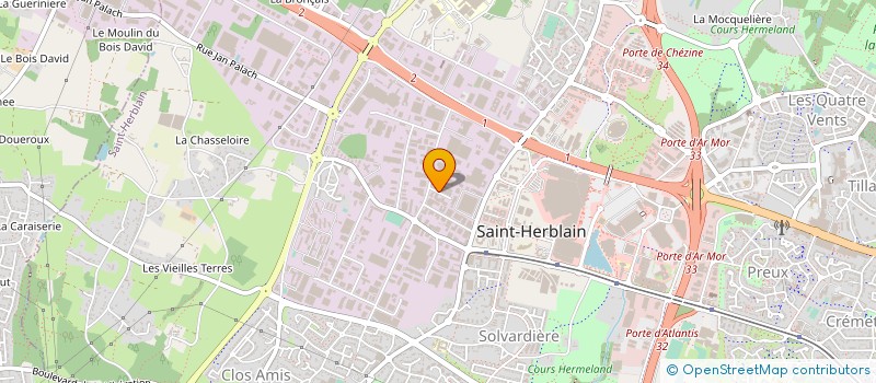 localisation de l'entreprise AGENCE DE MAITRISE DE L'HABITAT FRANCAIS à SAINT-HERBLAIN