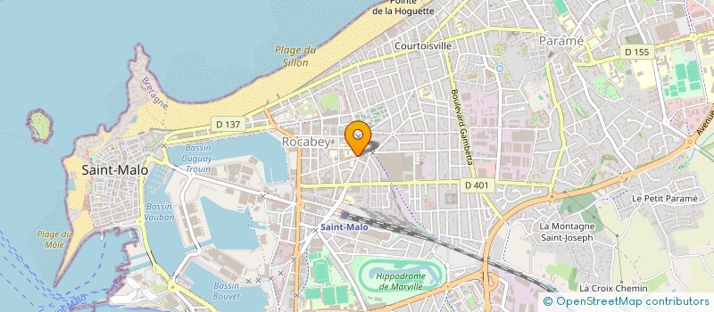 localisation de l'entreprise AGENCE DE MOKA  SAINT-MALO