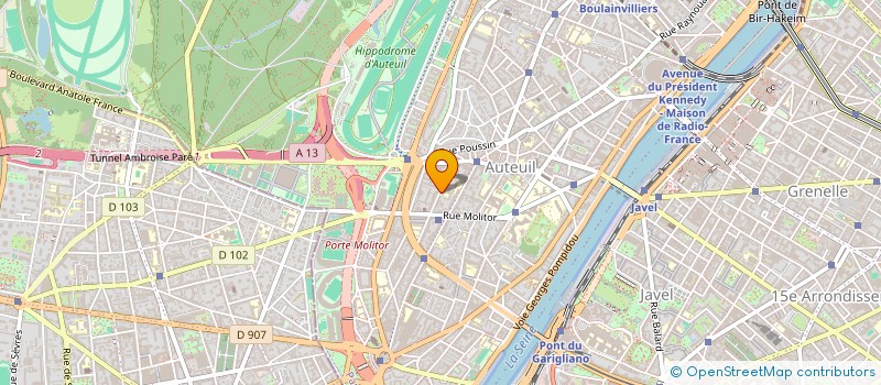 localisation de l'entreprise AGENCE DE PRESSE R D A  PARIS