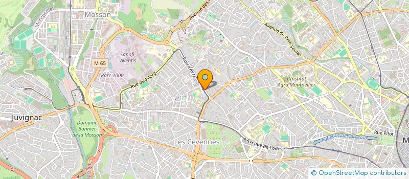 localisation de l'entreprise AGENCE DE PRESTATIONS TECHNIQUES ET ADMINISTRATIVES à MONTPELLIER