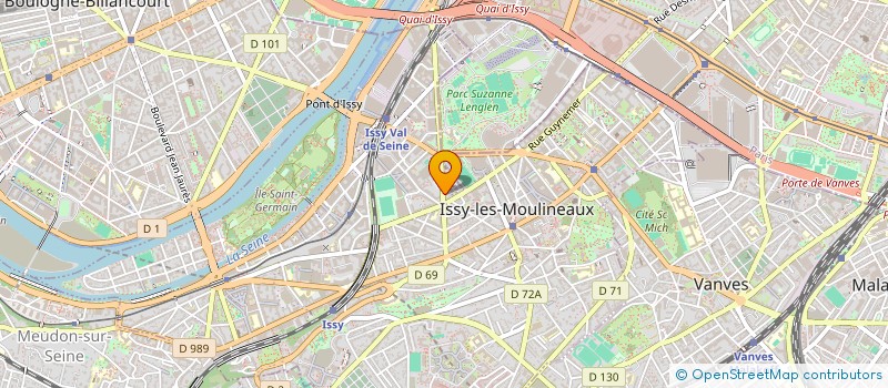 localisation de l'entreprise AGENCE DE PROPRETE DE L'OUEST PARISIEN à ISSY-LES-MOULINEAUX