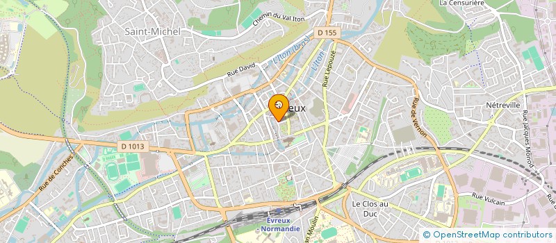 localisation de l'entreprise AGENCE DE PROTECTION CANINE  EVREUX