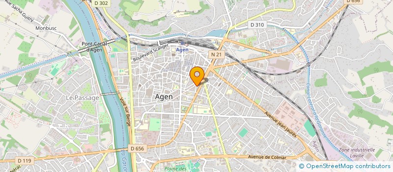 localisation de l'entreprise AGENCE DE RECRUTEMENT DE NOUVELLE AQUITAINE à AGEN