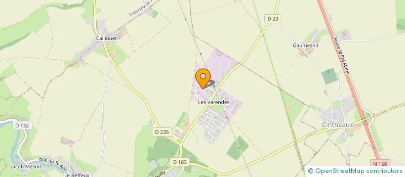 localisation de l'entreprise AGENCE DE RENOVATION DE L'HABITAT  BRETTEVILLE-SUR-LAIZE