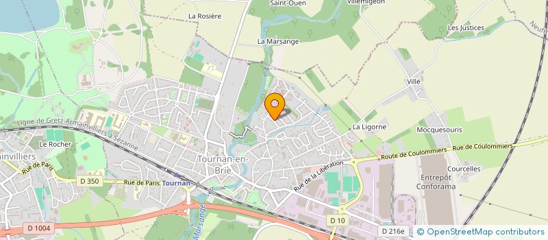 localisation de l'entreprise AGENCE DE REPRESENTATION DUMAS  TOURNAN-EN-BRIE