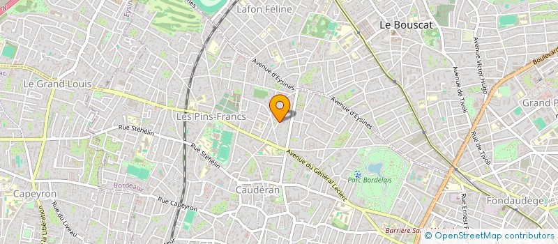 localisation de l'entreprise AGENCE DE SAINT REMY  BORDEAUX