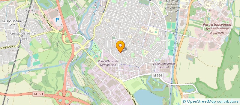 localisation de l'entreprise AGENCE DE SECURITE ATLAS  REICHSTETT