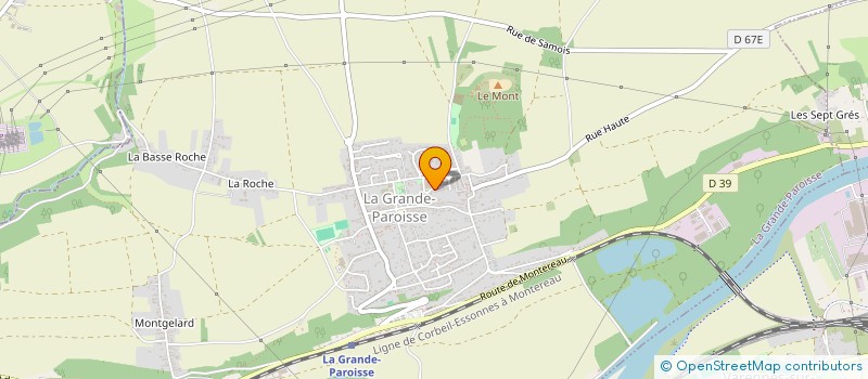 localisation de l'entreprise AGENCE DE SECURITE ET D'INCENDIE DU CONFLUENT  LA GRANDE-PAROISSE