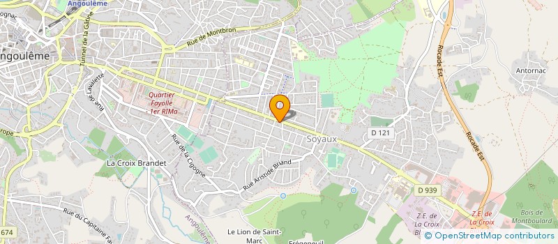 localisation de l'entreprise AGENCE DE SECURITE GENERALE à SOYAUX