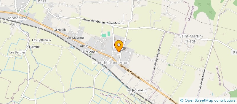 localisation de l'entreprise AGENCE DE SERVICE DE SECURITE ET D'INTERVENTION  LAMOTHE-LANDERRON