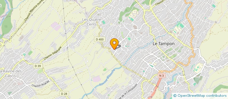 localisation de l'entreprise AGENCE DE SERVICES ET DE GESTIONS DE STOCKS  LE TAMPON