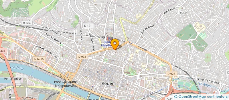 localisation de l'entreprise AGENCE DE SURVEILLANCE PROTECTION ASSISTANCE FRANCE  ROUEN