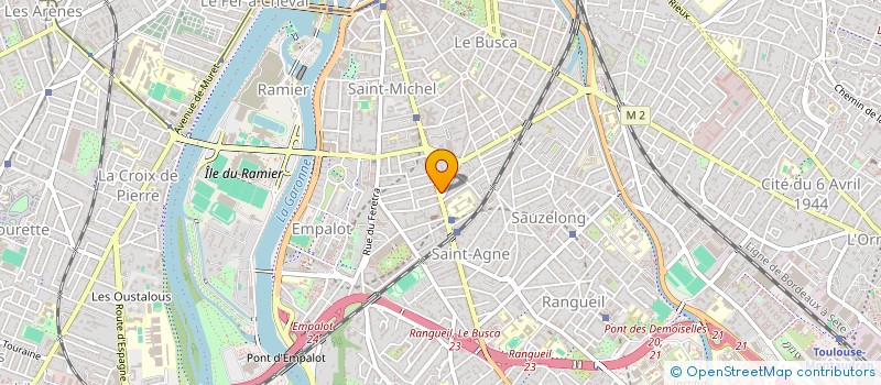 localisation de l'entreprise AGENCE DE TRANSACTIONS IMMOBILIERES à TOULOUSE