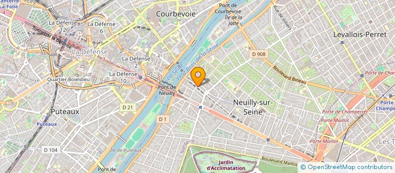localisation de l'entreprise AGENCE DE VENTE à NEUILLY-SUR-SEINE