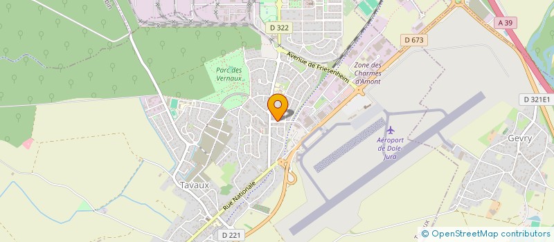 localisation de l'entreprise AGENCE DE VOYAGES BEALTITUDE  TAVAUX