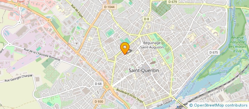 localisation de l'entreprise AGENCE DEBAIL à SAINT-QUENTIN
