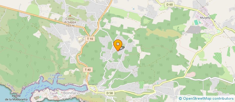 localisation de l'entreprise AGENCE DECKART  BONIFACIO