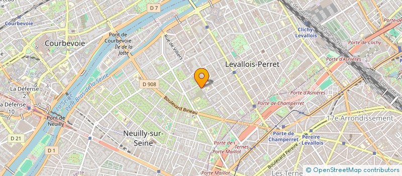 localisation de l'entreprise AGENCE DEMANDE & OFFRE IMMOBILIERE à NEUILLY-SUR-SEINE