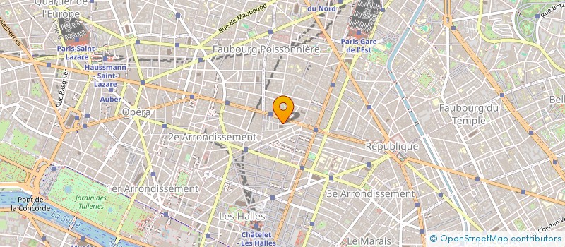 localisation de l'entreprise AGENCE DEMODE CONSEIL  PARIS